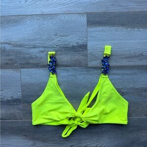 RARE! BAHIMI Crystal Swim Top 💙